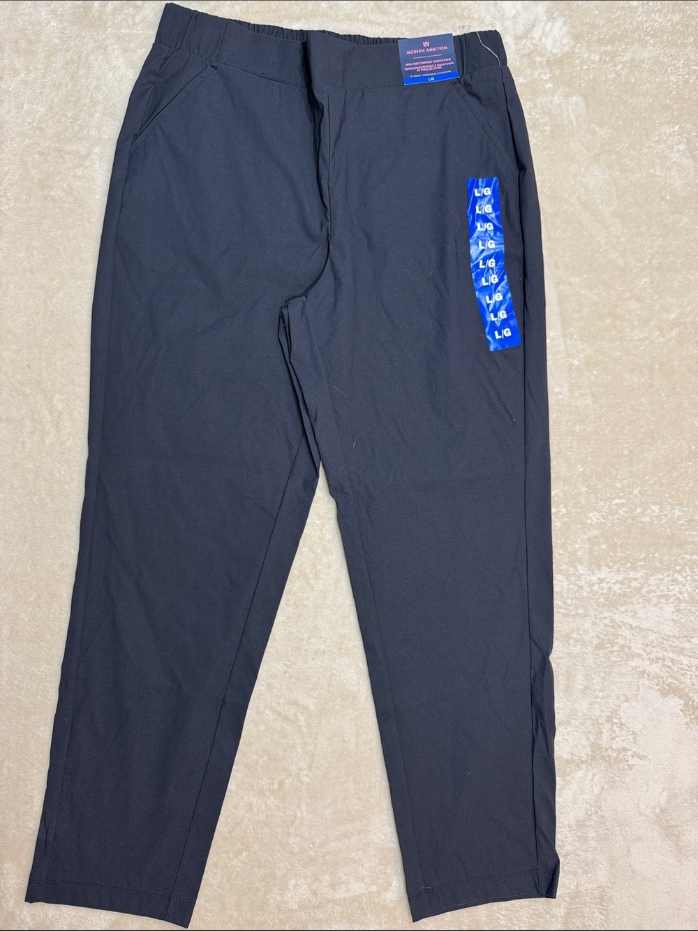Women's Black Track Joggers - Comfortable Everyday Pant